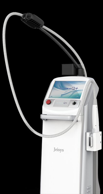 Ultracel Q+ HIFU skin tightening device at Derma Essence Noida